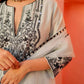 Embroidered Georgette Kurta Pant Set for Festive and Occasion Wear