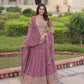 Embroidered Georgette Lehenga Choli Set