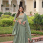 Embroidered Georgette Lehenga Choli Set