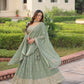 Embroidered Georgette Lehenga Choli Set