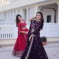 Embroidered Georgette Lehenga Choli Set