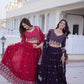 Embroidered Georgette Lehenga Choli Set