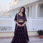 Embroidered Georgette Lehenga Choli Set