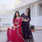 Embroidered Georgette Lehenga Choli Set