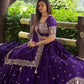 Embroidered Georgette Lehenga Choli Set