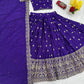 Embroidered Georgette Lehenga Choli Set