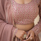 Embroidered Georgette Lehenga Choli for Wedding and Festive Occasions