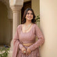 Embroidered Georgette Lehenga Choli for Wedding and Festive Occasions