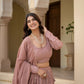 Embroidered Georgette Lehenga Choli for Wedding and Festive Occasions