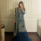 Embroidered Georgette Palazzo Suit Set