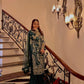 Embroidered Georgette Palazzo Suit Set