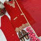 Embroidered Georgette Palazzo Suit Set