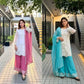 Embroidered Georgette Palazzo Suit for Festive and Wedding Occasions