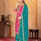 Embroidered Georgette Palazzo Suit with Dupatta