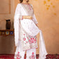 Embroidered Georgette Palazzo Suit with Dupatta