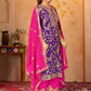 Embroidered Georgette Palazzo Suit with Dupatta