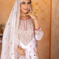 Embroidered Georgette Palazzo Suit with Dupatta