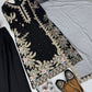 Embroidered Georgette Palazzo Suit with Net Dupatta