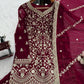 Embroidered Georgette Sharara Set