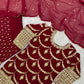 Embroidered Georgette Sharara Suit
