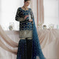 Embroidered Georgette Sharara Suit