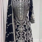 Embroidered Georgette Sharara Suit Set