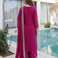 Embroidered Georgette Sharara Suit Set