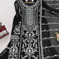 Embroidered Georgette Sharara Suit Set