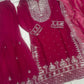 Embroidered Georgette Sharara Suit Set