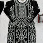 Embroidered Georgette Sharara Suit Set