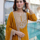 Embroidered Georgette Sharara Suit Set