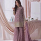 Embroidered Georgette Sharara Suit