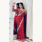 Embroidered Georgette Silk Designer Saree