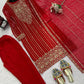 Embroidered Georgette Suit with Dupatta