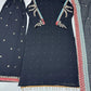 Embroidered Georgette Suit with Mirror Work and Dupatta