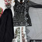 Embroidered Georgette Top Palazzo Set