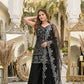 Embroidered Georgette Top Palazzo Set