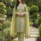 Embroidered Gmy Silk Kurta Palazzo Set with Dupatta