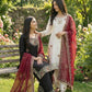 Embroidered Gmy Silk Kurta Palazzo Set with Dupatta