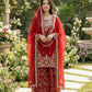 Embroidered Gmy Silk Kurta Palazzo Set with Dupatta