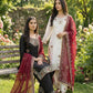 Embroidered Gmy Silk Kurta Palazzo Set with Dupatta