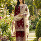 Embroidered Gmy Silk Sharara Suit Set with Dupatta