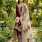 Embroidered Gmy Silk Sharara Suit Set with Dupatta