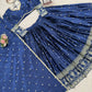 Embroidered Japan Satin Lehenga Set