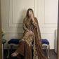 Embroidered Kurta Palazzo Set with Moti Work