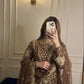 Embroidered Kurta Palazzo Set with Moti Work