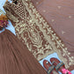 Embroidered Kurta Palazzo Set with Moti Work