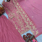 Embroidered Kurta Palazzo Set with Moti Work