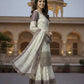 Embroidered Kurti Palazzo Set with Dupatta