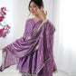 Embroidered Mal Chanderi Sharara Set with Dupatta
